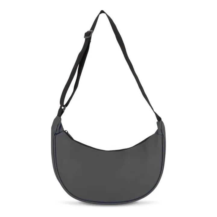 PU-coated R-PET 600D half moon sling bag 20L - LT95358 (N0061)